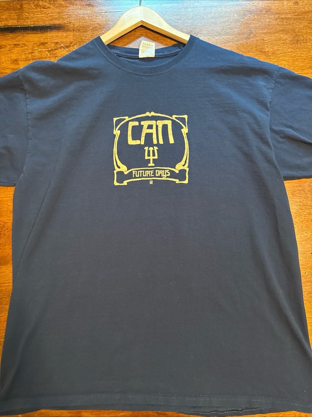 Can Future Days shirt - Prog Band - navy blue - Fruit of the loom - Size XL
